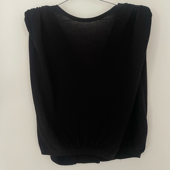 ba&sh Lony cardigan Elegant Black Top knit - Picture 6 of 12
